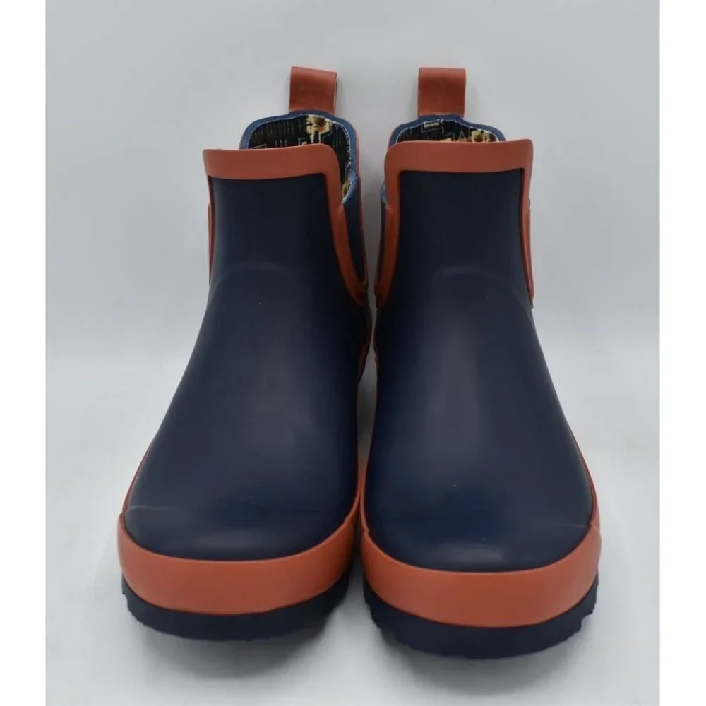 Pendleton Womens Size 7 Sierra Ridge Navy Multi Waterproof Chelsea Rain‎ Boots